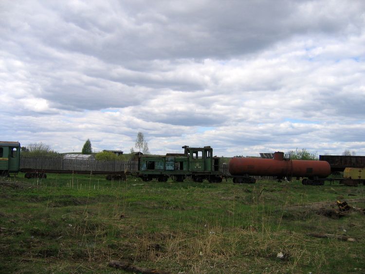 УЖД Альцевского торфопредприятия в Пижме в 2006 году